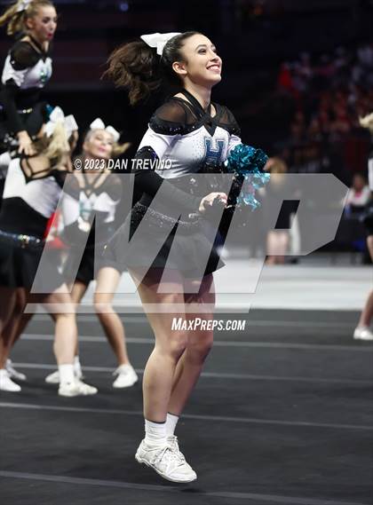 Thumbnail 2 in VHSL State Cheer Competition (Class 5) photogallery.