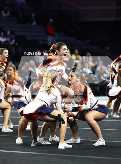 Thumbnail 1 in VHSL State Cheer Competition (Class 5) photogallery.