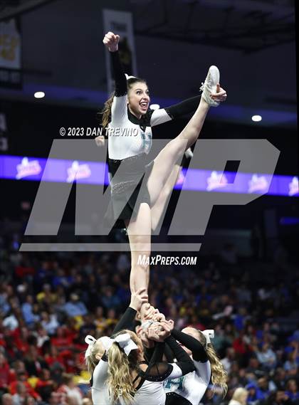 Thumbnail 1 in VHSL State Cheer Competition (Class 5) photogallery.