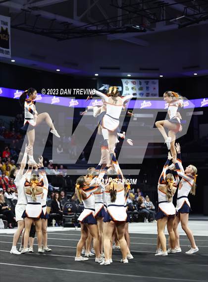 Thumbnail 1 in VHSL State Cheer Competition (Class 5) photogallery.