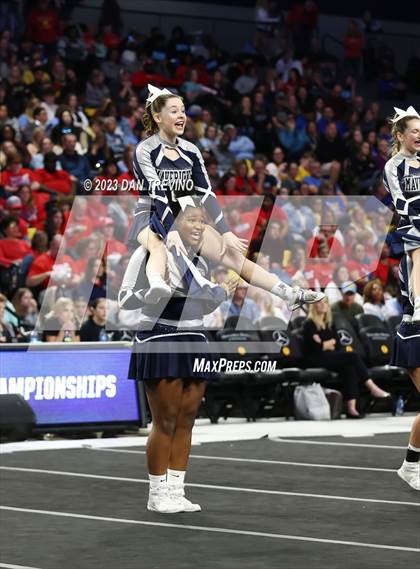 Thumbnail 2 in VHSL State Cheer Competition (Class 5) photogallery.