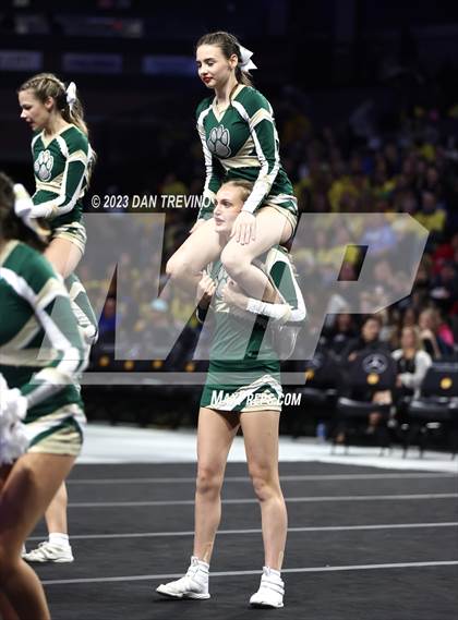 Thumbnail 3 in VHSL State Cheer Competition (Class 5) photogallery.