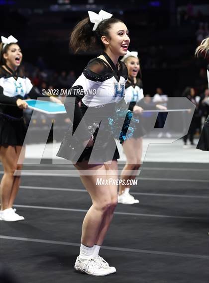 Thumbnail 2 in VHSL State Cheer Competition (Class 5) photogallery.