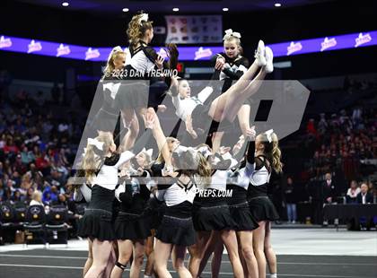 Thumbnail 1 in VHSL State Cheer Competition (Class 5) photogallery.