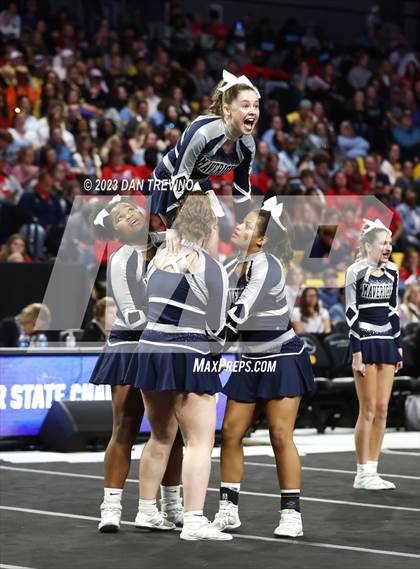 Thumbnail 3 in VHSL State Cheer Competition (Class 5) photogallery.