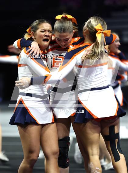 Thumbnail 2 in VHSL State Cheer Competition (Class 5) photogallery.