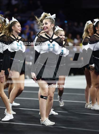 Thumbnail 1 in VHSL State Cheer Competition (Class 5) photogallery.