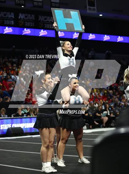 Thumbnail 1 in VHSL State Cheer Competition (Class 5) photogallery.