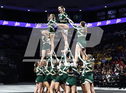Thumbnail 2 in VHSL State Cheer Competition (Class 5) photogallery.