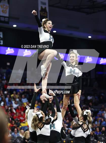 Thumbnail 2 in VHSL State Cheer Competition (Class 5) photogallery.