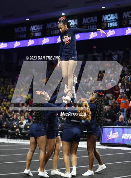 Thumbnail 1 in VHSL State Cheer Competition (Class 5) photogallery.