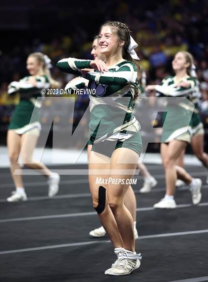 Thumbnail 1 in VHSL State Cheer Competition (Class 5) photogallery.