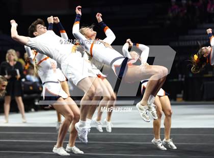 Thumbnail 1 in VHSL State Cheer Competition (Class 5) photogallery.