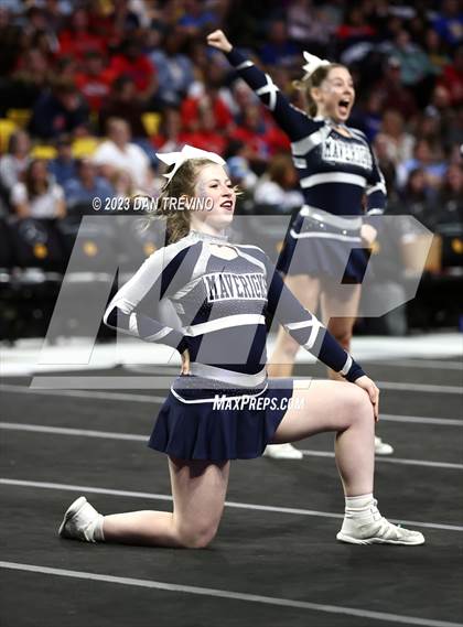 Thumbnail 1 in VHSL State Cheer Competition (Class 5) photogallery.