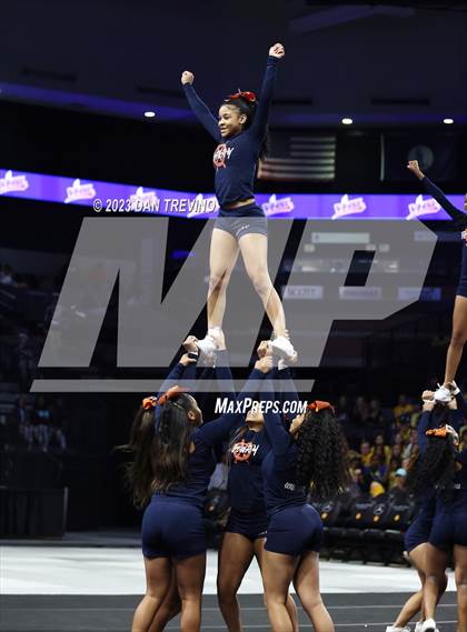 Thumbnail 1 in VHSL State Cheer Competition (Class 5) photogallery.