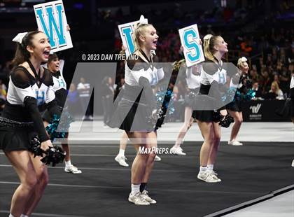 Thumbnail 1 in VHSL State Cheer Competition (Class 5) photogallery.