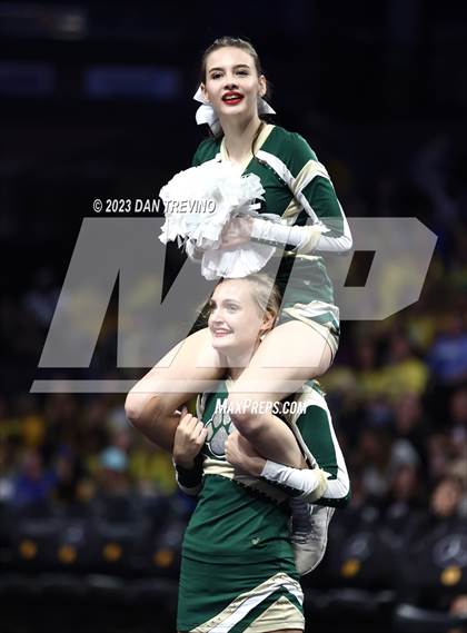 Thumbnail 1 in VHSL State Cheer Competition (Class 5) photogallery.