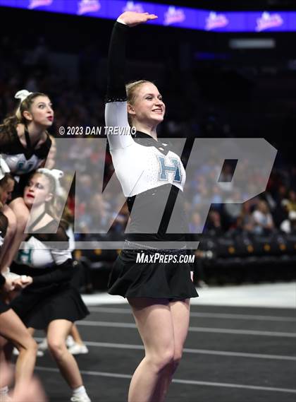 Thumbnail 2 in VHSL State Cheer Competition (Class 5) photogallery.