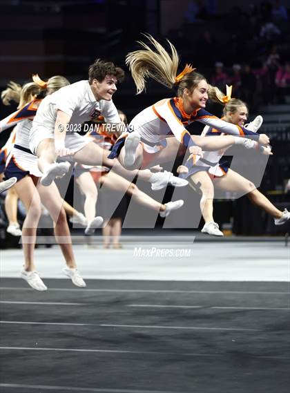 Thumbnail 2 in VHSL State Cheer Competition (Class 5) photogallery.