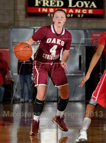 Thumbnail 3 in Mater Dei @ Oaks Christian (Nike Extravaganza) photogallery.