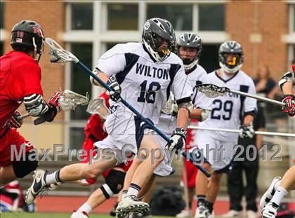 Thumbnail 2 in New Canaan vs Wilton (FCIAC Semifinal) photogallery.