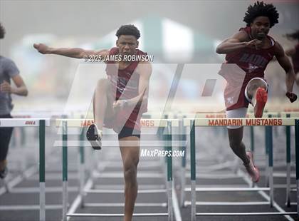 Thumbnail 2 in Mandarin Preseason Classic (100m Hurdles) photogallery.