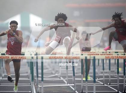 Thumbnail 3 in Mandarin Preseason Classic (100m Hurdles) photogallery.