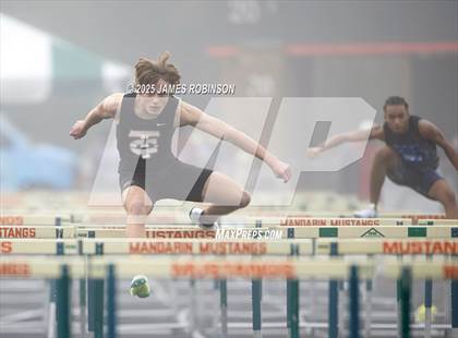 Thumbnail 3 in Mandarin Preseason Classic (100m Hurdles) photogallery.