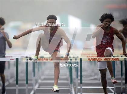 Thumbnail 3 in Mandarin Preseason Classic (100m Hurdles) photogallery.