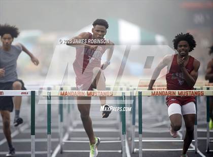 Thumbnail 2 in Mandarin Preseason Classic (100m Hurdles) photogallery.