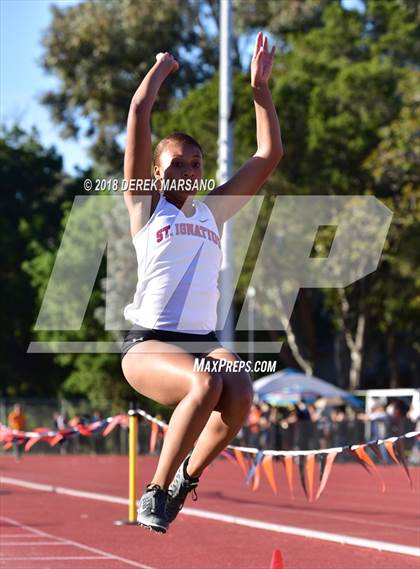 Thumbnail 1 in CCS Top 8 Los Gatos (Girls Long Jump) photogallery.