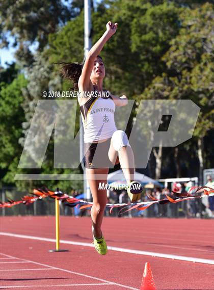 Thumbnail 2 in CCS Top 8 Los Gatos (Girls Long Jump) photogallery.