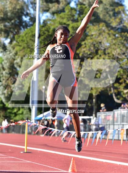 Thumbnail 1 in CCS Top 8 Los Gatos (Girls Long Jump) photogallery.