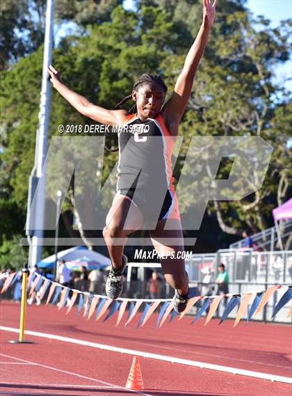 Thumbnail 2 in CCS Top 8 Los Gatos (Girls Long Jump) photogallery.