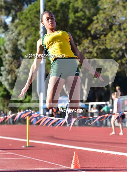 Thumbnail 2 in CCS Top 8 Los Gatos (Girls Long Jump) photogallery.