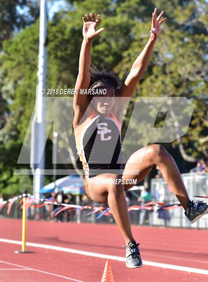Thumbnail 3 in CCS Top 8 Los Gatos (Girls Long Jump) photogallery.