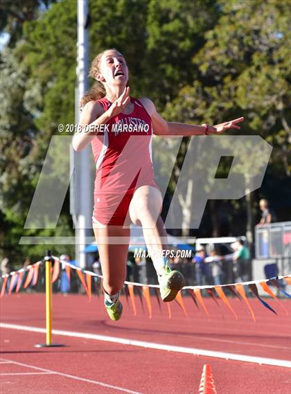 Thumbnail 1 in CCS Top 8 Los Gatos (Girls Long Jump) photogallery.