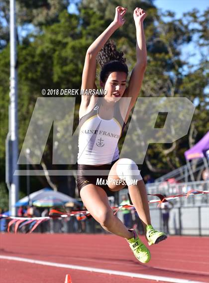Thumbnail 2 in CCS Top 8 Los Gatos (Girls Long Jump) photogallery.