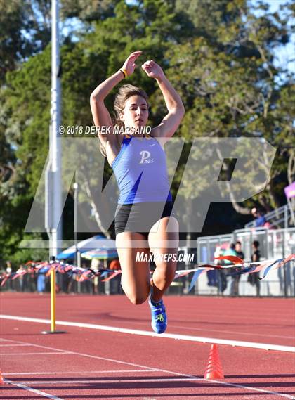 Thumbnail 1 in CCS Top 8 Los Gatos (Girls Long Jump) photogallery.