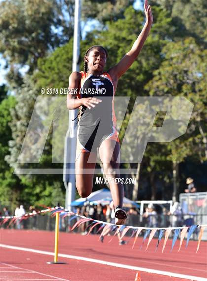 Thumbnail 3 in CCS Top 8 Los Gatos (Girls Long Jump) photogallery.