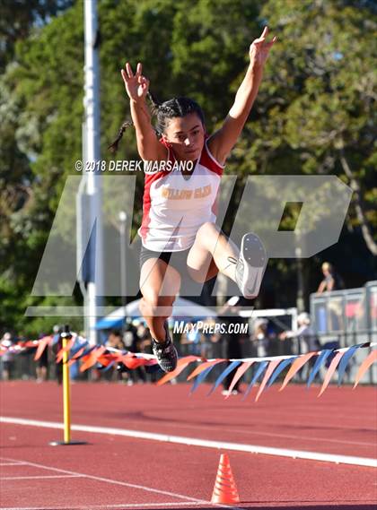 Thumbnail 2 in CCS Top 8 Los Gatos (Girls Long Jump) photogallery.