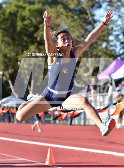 Thumbnail 3 in CCS Top 8 Los Gatos (Girls Long Jump) photogallery.