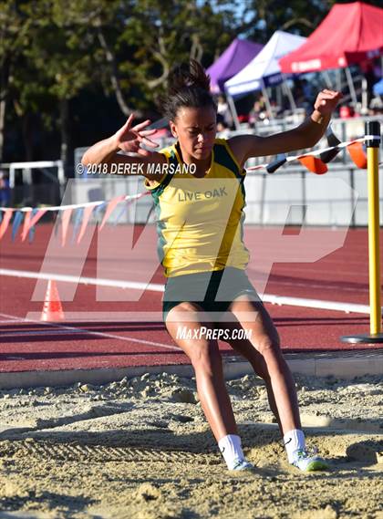 Thumbnail 3 in CCS Top 8 Los Gatos (Girls Long Jump) photogallery.