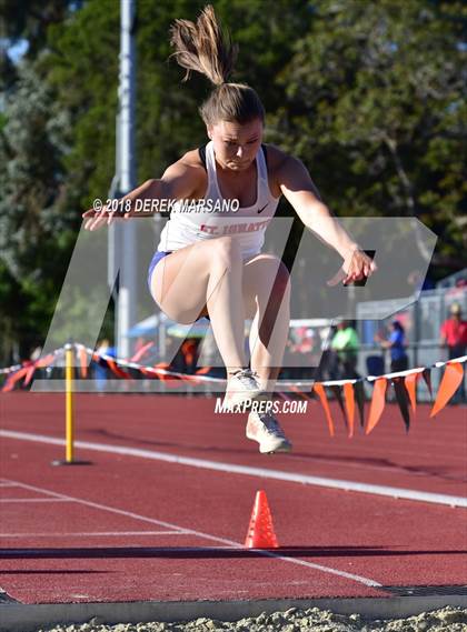 Thumbnail 2 in CCS Top 8 Los Gatos (Girls Long Jump) photogallery.