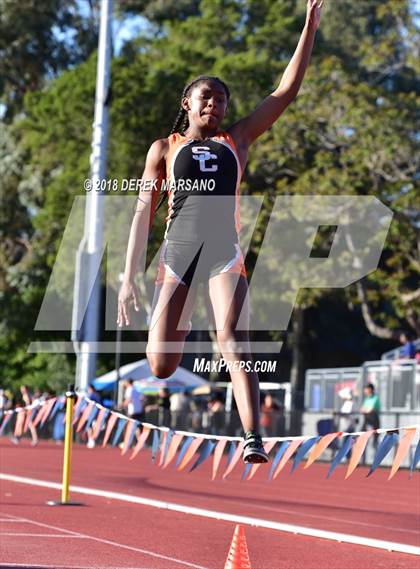 Thumbnail 1 in CCS Top 8 Los Gatos (Girls Long Jump) photogallery.