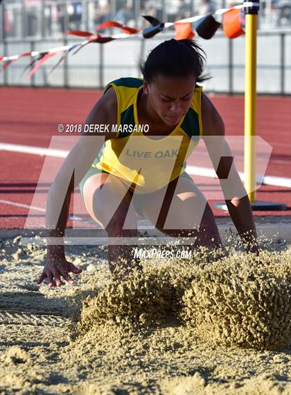 Thumbnail 1 in CCS Top 8 Los Gatos (Girls Long Jump) photogallery.