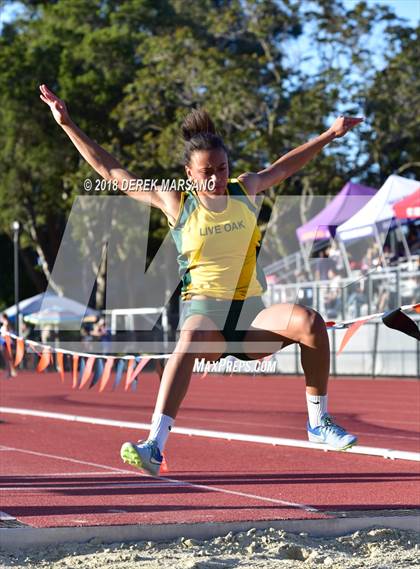 Thumbnail 2 in CCS Top 8 Los Gatos (Girls Long Jump) photogallery.