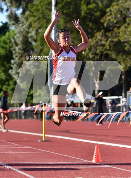 Thumbnail 1 in CCS Top 8 Los Gatos (Girls Long Jump) photogallery.