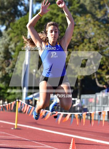Thumbnail 1 in CCS Top 8 Los Gatos (Girls Long Jump) photogallery.