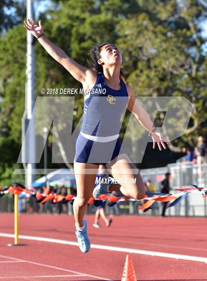 Thumbnail 2 in CCS Top 8 Los Gatos (Girls Long Jump) photogallery.